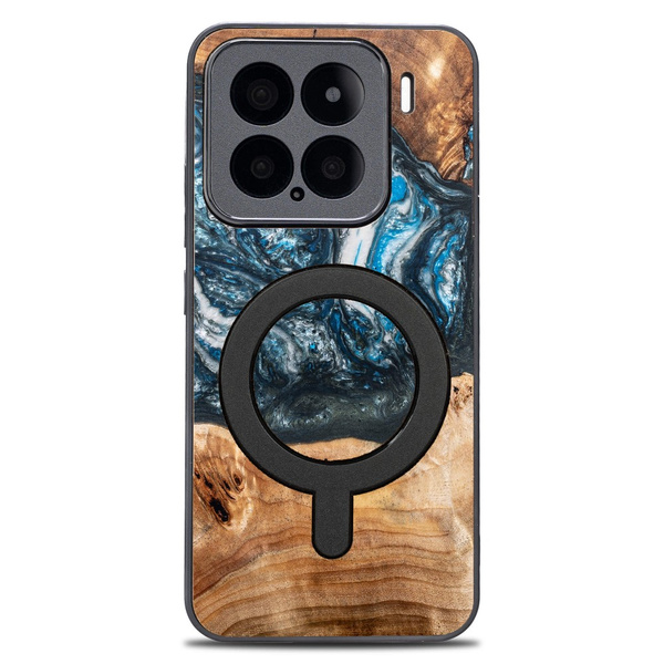 Etui Bewood Unique do Xiaomi 15 - Planets - Ziemia z MagSafe