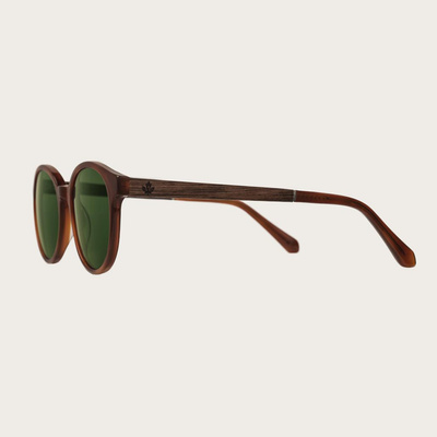 Drewniane okulary przeciwsłoneczne SOHO Classic Havanas Camo