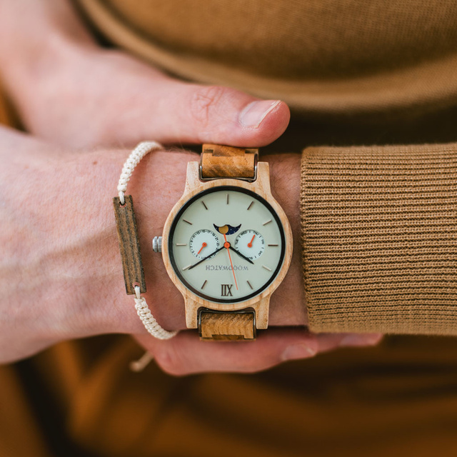 Drewniany zegarek WoodWatch Sand Surfer