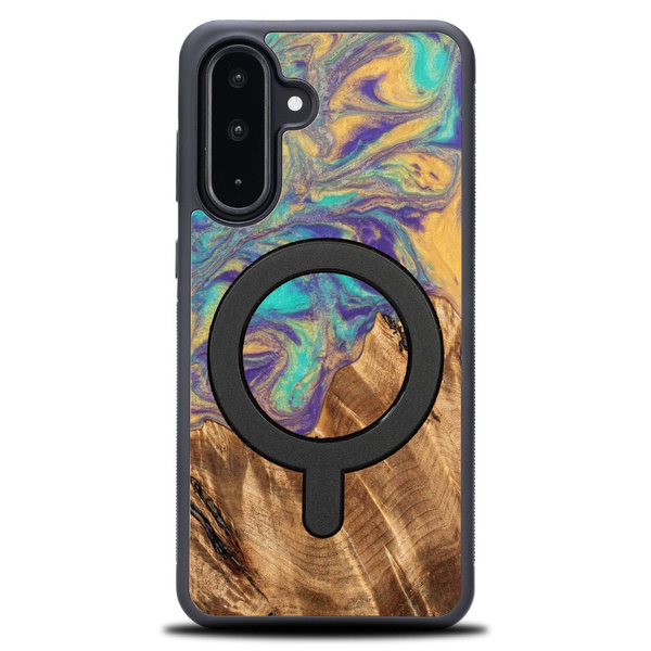 Etui Bewood Unique do Samsung Galaxy A36 5G - Planets - Merkury z MagSafe