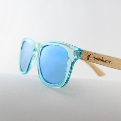 Drewniane okulary Leon Kids