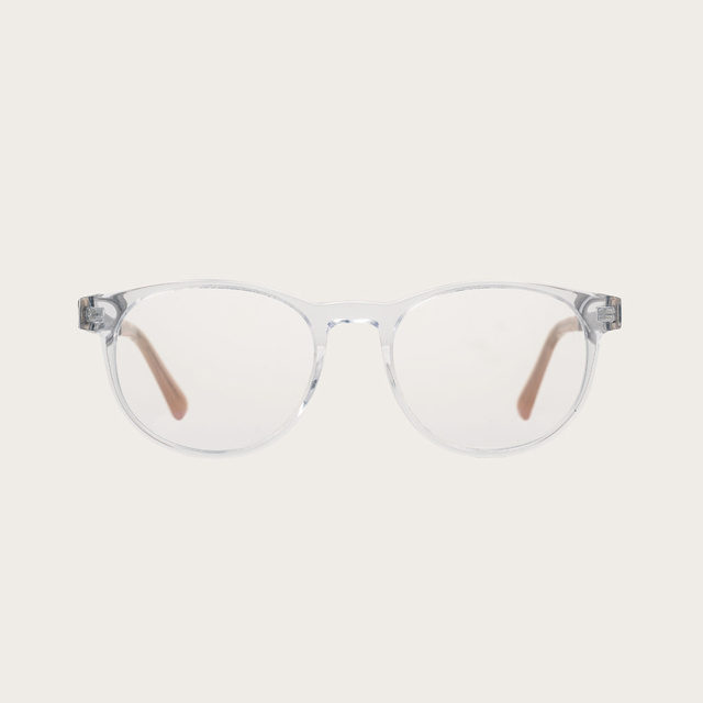 Drewniane okulary ELLIPSE Clear