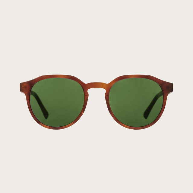 Drewniane okulary przeciwsłoneczne REVELER Classic Havanas Camo