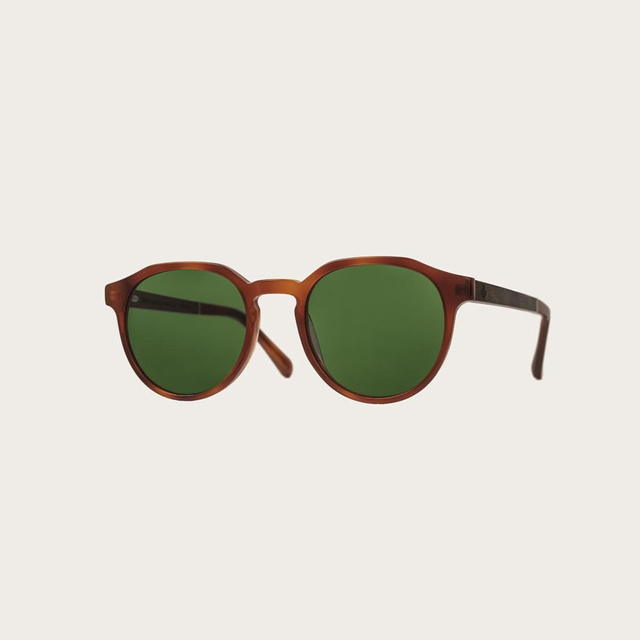 Drewniane okulary przeciwsłoneczne REVELER Classic Havanas Camo