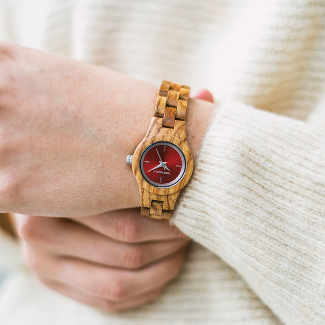 Drewniany zegarek WoodWatch Poppy
