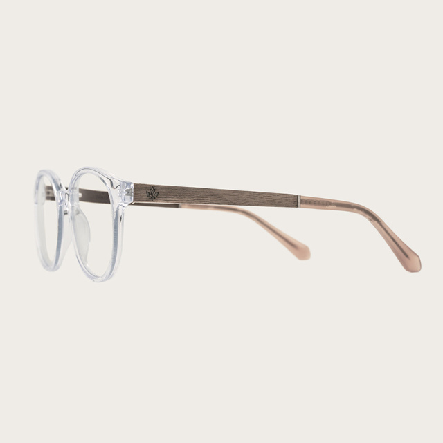 Drewniane okulary SOHO Clear