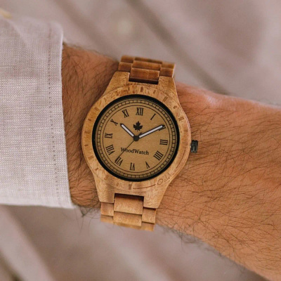 Drewniany zegarek WoodWatch Oaklee Sandal