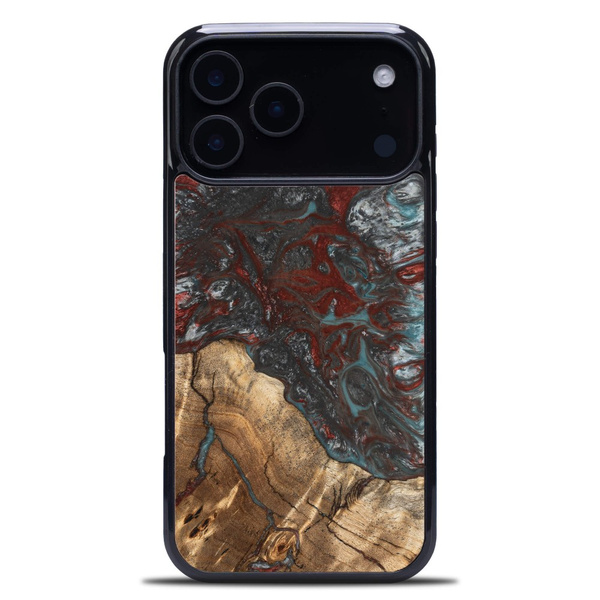 Etui Bewood Unique do iPhone 18 Pro Max - Planets - Pluton