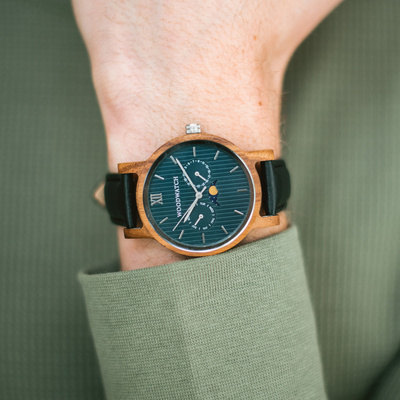Drewniany zegarek WoodWatch Typhoon Jet