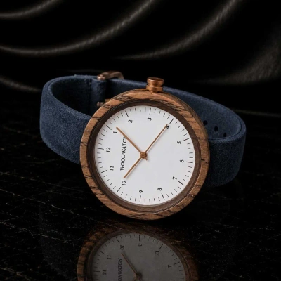 Drewniany zegarek WoodWatch Oslo Navy