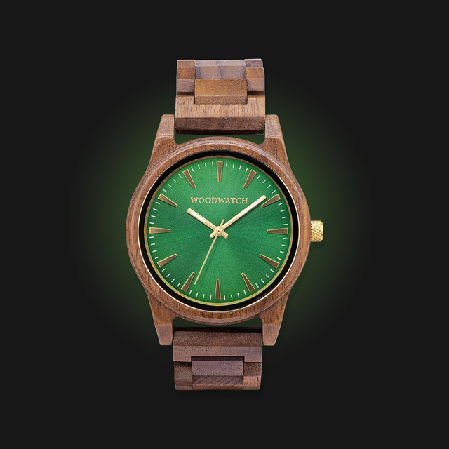 Drewniany zegarek WoodWatch Camo Walnut