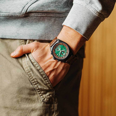 Drewniany zegarek WoodWatch Verdant