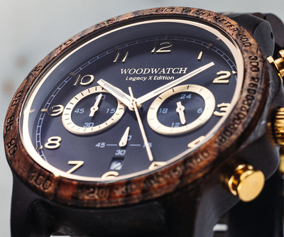 Drewniany zegarek WoodWatch Legacy X Edition City