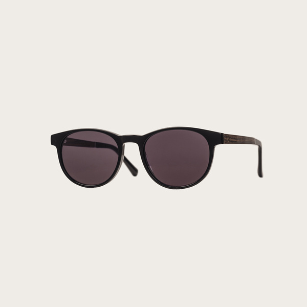 Drewniane okulary przeciwsłoneczne ELLIPSE All Black