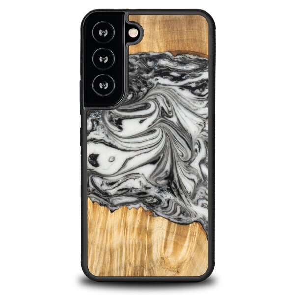 Drewniane Etui Unique na Samsung Galaxy S22/Plus/Ultra - 4 Żywioły - Ziemia