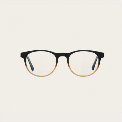 Drewniane okulary ELLIPSE Vanilla
