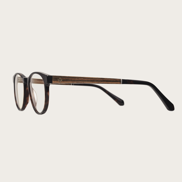 Drewniane okulary ELLIPSE Forever Havanas