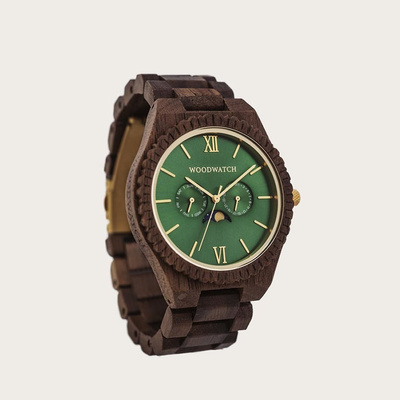 Drewniany zegarek WoodWatch Emerald Jungle