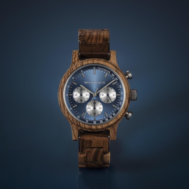 Drewniany zegarek WoodWatch Chrono Mariner Kosso