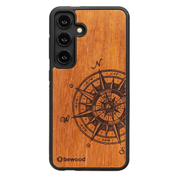 Drewniane Etui Bewood do Samsung Galaxy S25 FE 5G TRAVELER MERBAU
