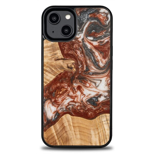 Drewniane Etui iPhone Unique 14 Plus - Planets - Wenus