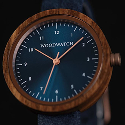 Drewniany zegarek WoodWatch Malmo Navy