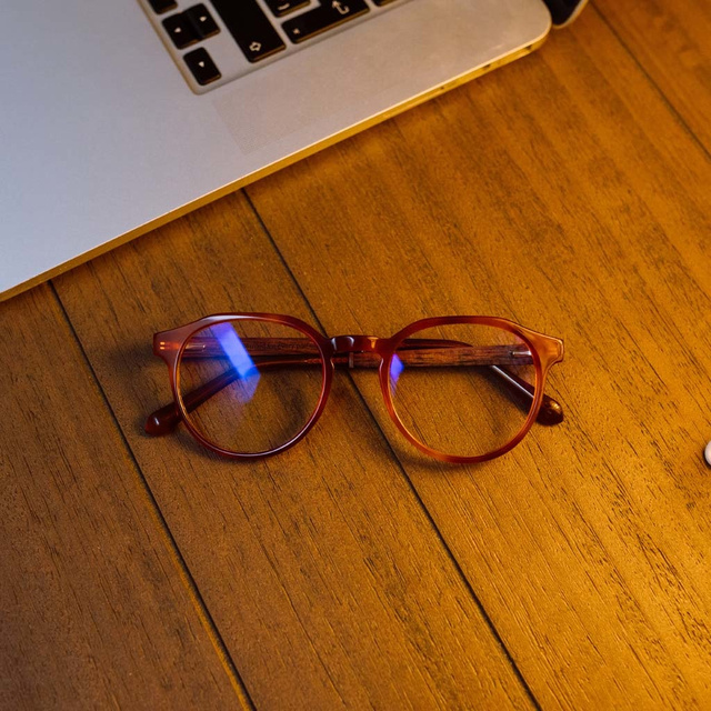 Drewniane okulary REVELER Classic Havanas