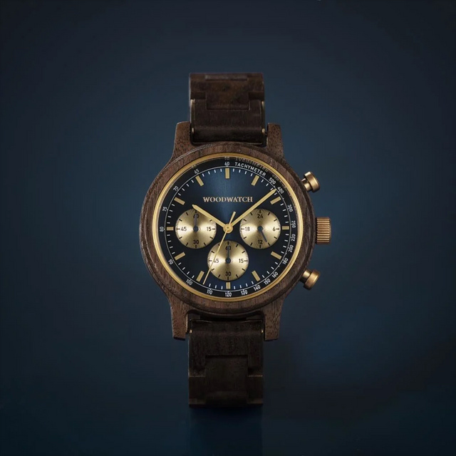 Drewniany zegarek WoodWatch Chrono Sailor Walnut