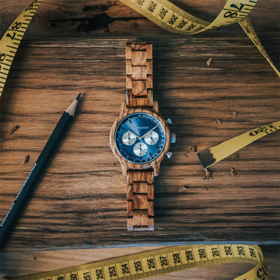 Drewniany zegarek WoodWatch Chrono Mariner Kosso