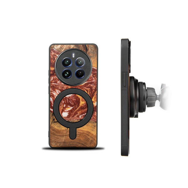 Etui Bewood Unique do Realme 12 Pro / 12 Pro Plus - Planets - Mars z MagSafe