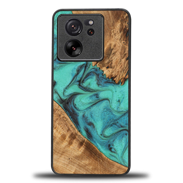 Etui Bewood Unique na Xiaomi 13T / 13T Pro - Turquoise
