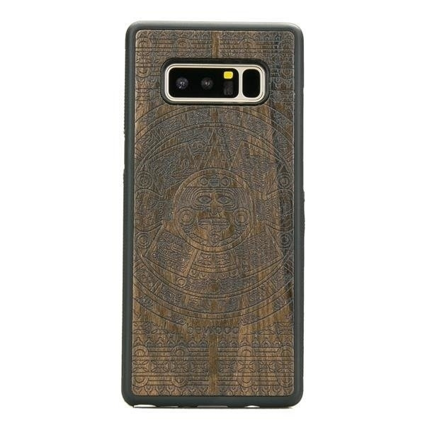 Drewniane etui Samsung Note 8 Kalendarz Aztecki Ziricote Vibe