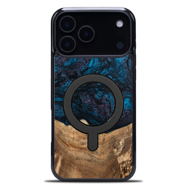 Etui Bewood Unique do iPhone 18 Pro Max - Planets - Neptun z MagSafe