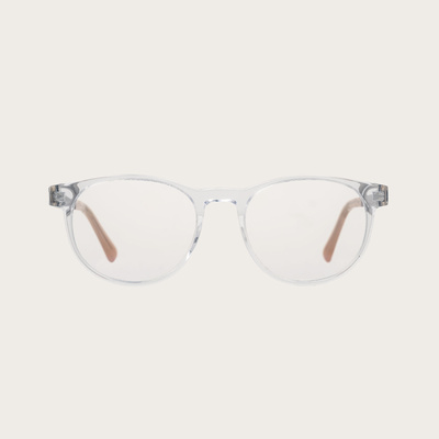 Drewniane okulary ELLIPSE Clear