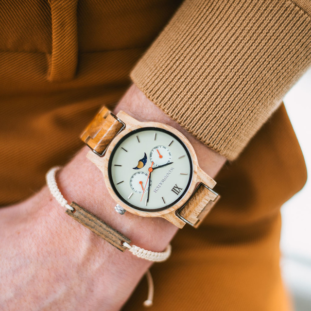 Drewniany zegarek WoodWatch Sand Surfer