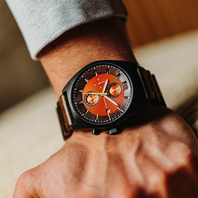 Drewniany zegarek WoodWatch Phoenix
