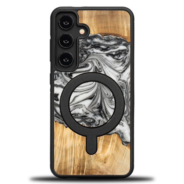 Etui Bewood Unique do Samsung Galaxy S25 - 4 Żywioły - Ziemia z MagSafe