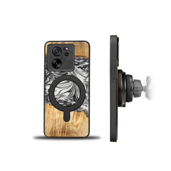 Etui Bewood Unique na Xiaomi 13T / 13T Pro - 4 Żywioły - Ziemia z MagSafe