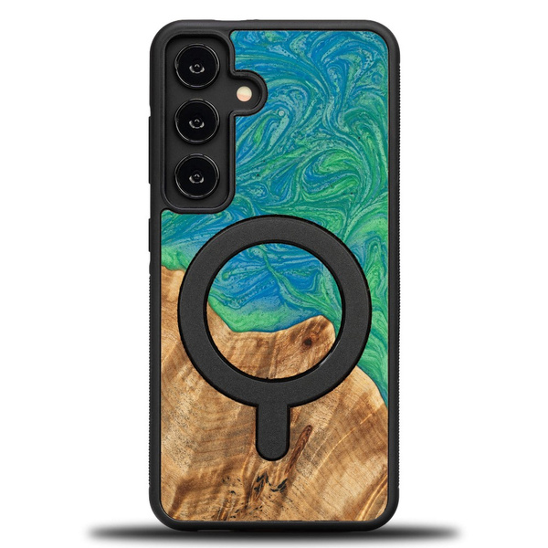 Etui Bewood Unique do Samsung Galaxy S25 FE 5G - Neons - Tokyo z MagSafe