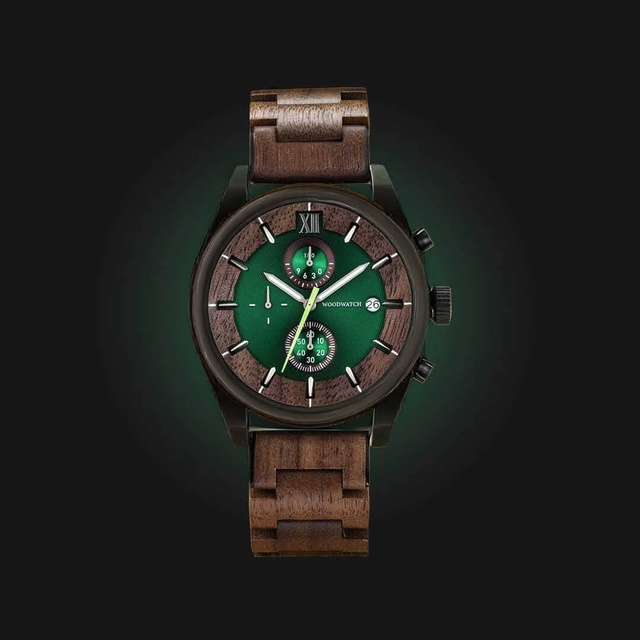 Drewniany zegarek WoodWatch Verdant