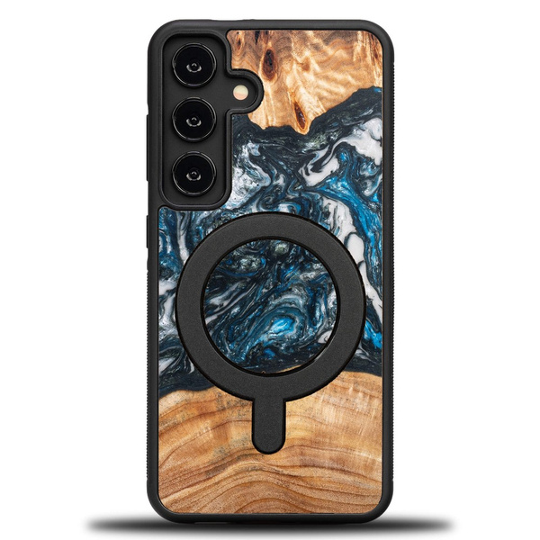 Etui Bewood Unique do Samsung Galaxy S25 - Planets - Ziemia z MagSafe