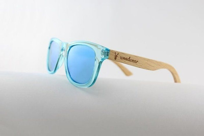 Drewniane okulary Leon Kids