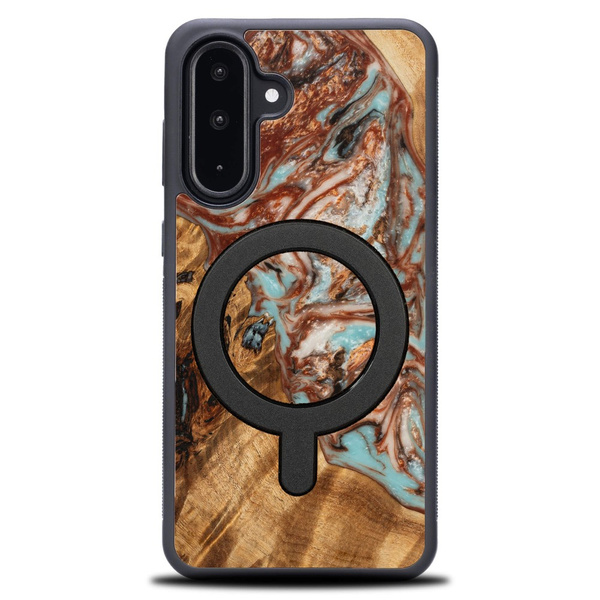 Etui Bewood Unique do Samsung Galaxy A36 5G - Planets - Jowisz z MagSafe