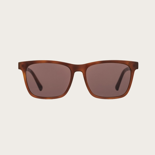 Drewniane okulary przeciwsłoneczne BROOKLYN Classic Havanas Brown
