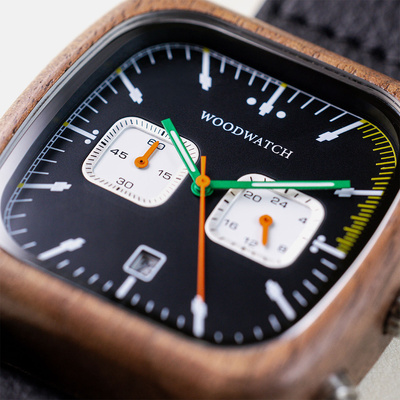 Drewniany zegarek WoodWatch Midnight Drive