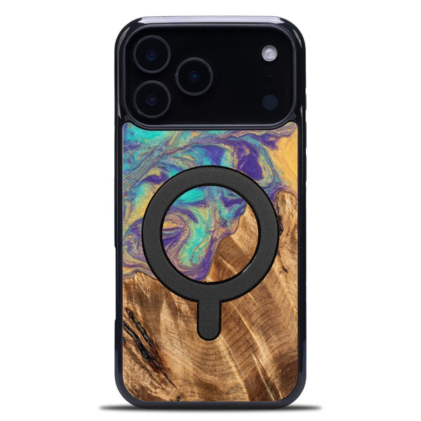 Etui Bewood Unique do iPhone 17 Pro Max - Planets - Merkury z MagSafe