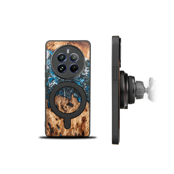 Etui Bewood Unique do Realme 12 Pro / 12 Pro Plus - Planets - Ziemia z MagSafe