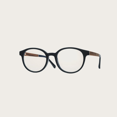 Drewniane okulary SOHO Black