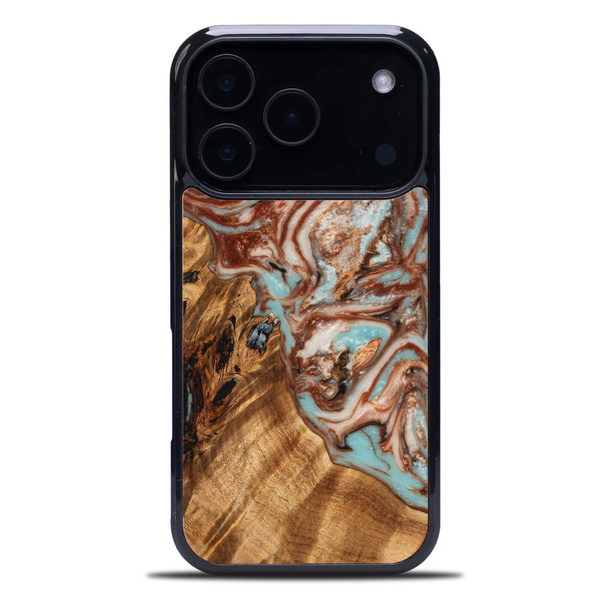 Etui Bewood Unique do iPhone 18 Pro - Planets - Jowisz