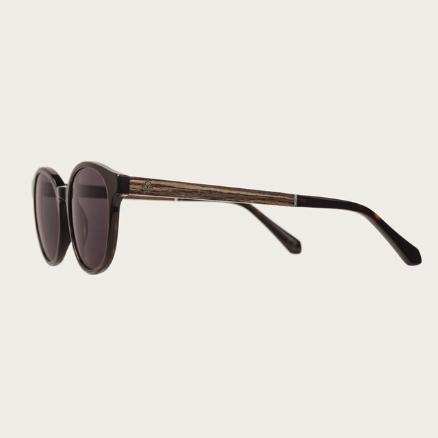 Drewniane okulary przeciwsłoneczne SOHO Forever Havanas Black